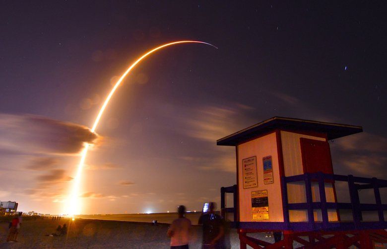 First 60 Starlink satellites launched