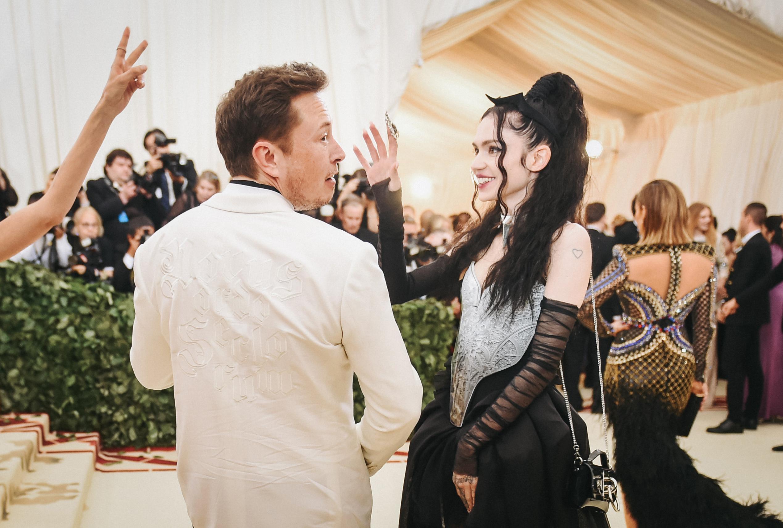 Musk and Grimes' son X Æ A-Xii born