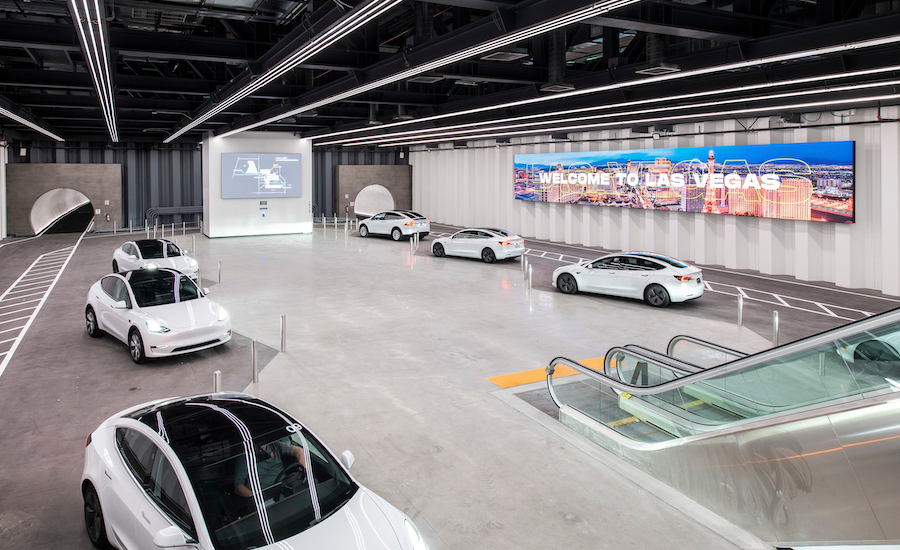 Boring Company's Las Vegas Convention Center Loop opens to media