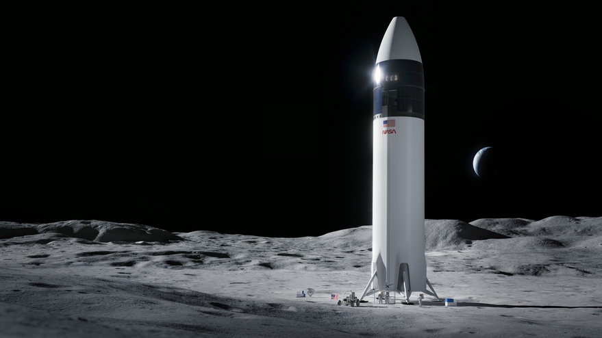NASA picks Starship as Artemis lunar lander