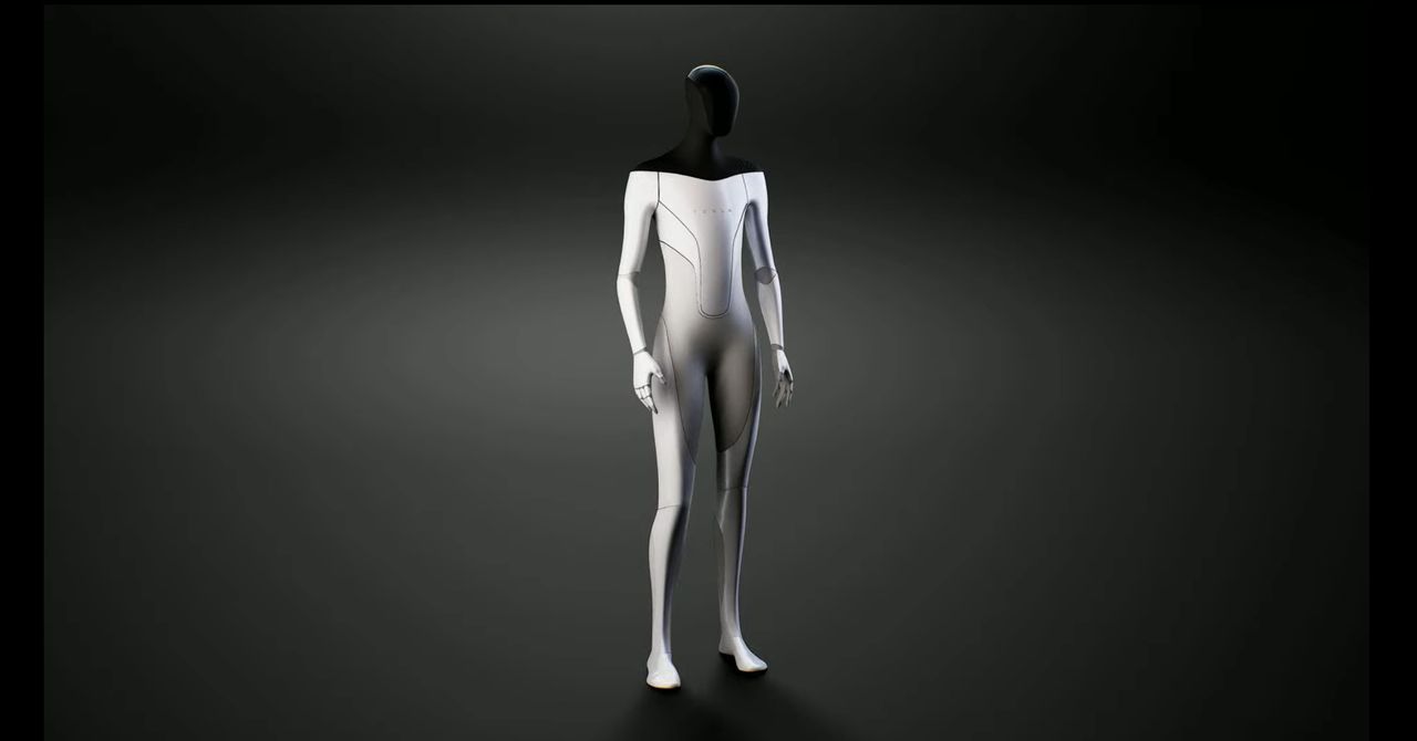 Tesla AI Day features a dancer in a robot suit