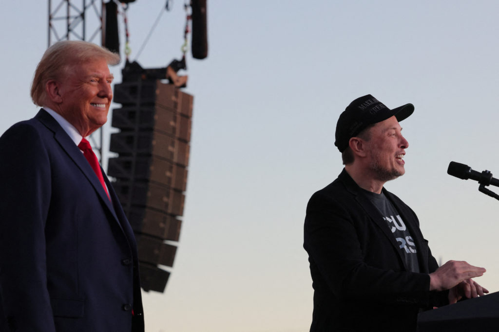 Musk joins Trump on stage at Butler rally