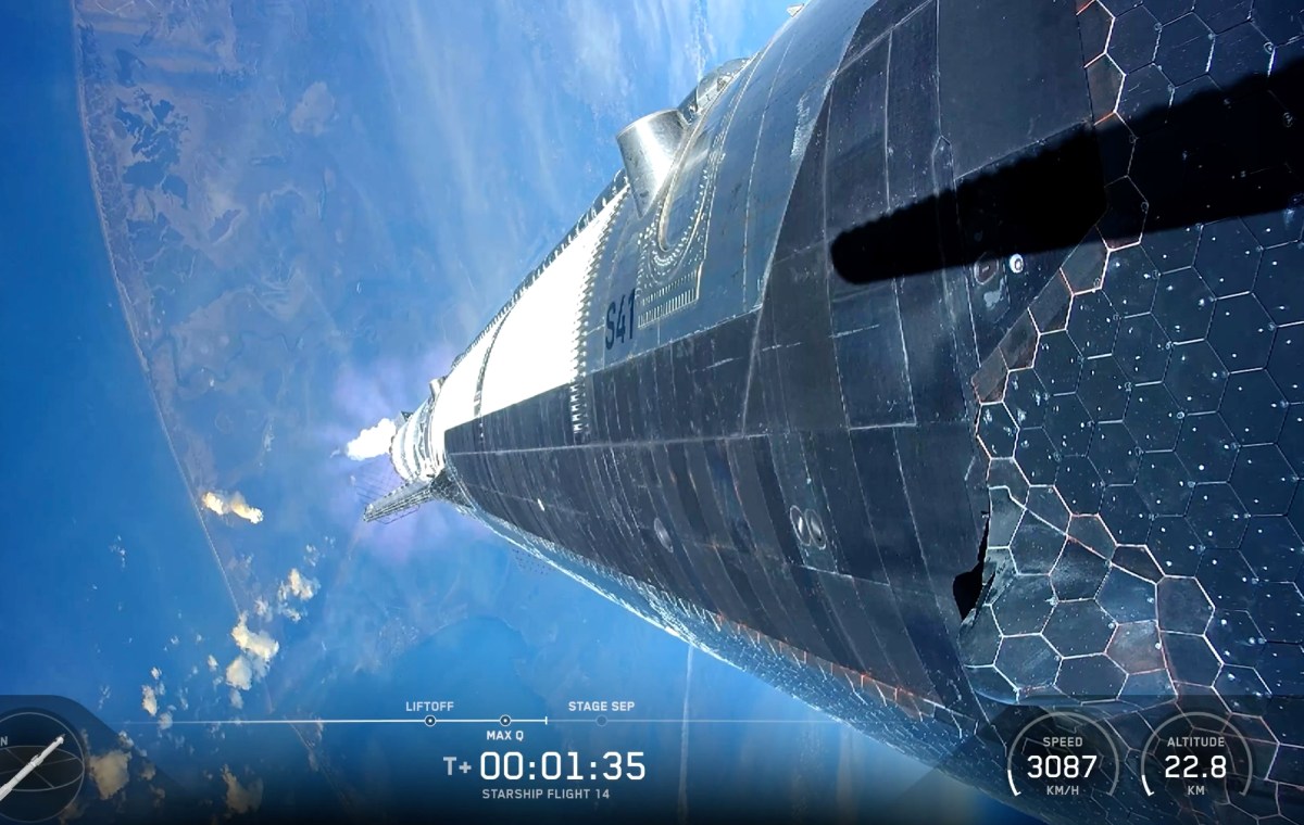 Starship reaches orbit for the first time