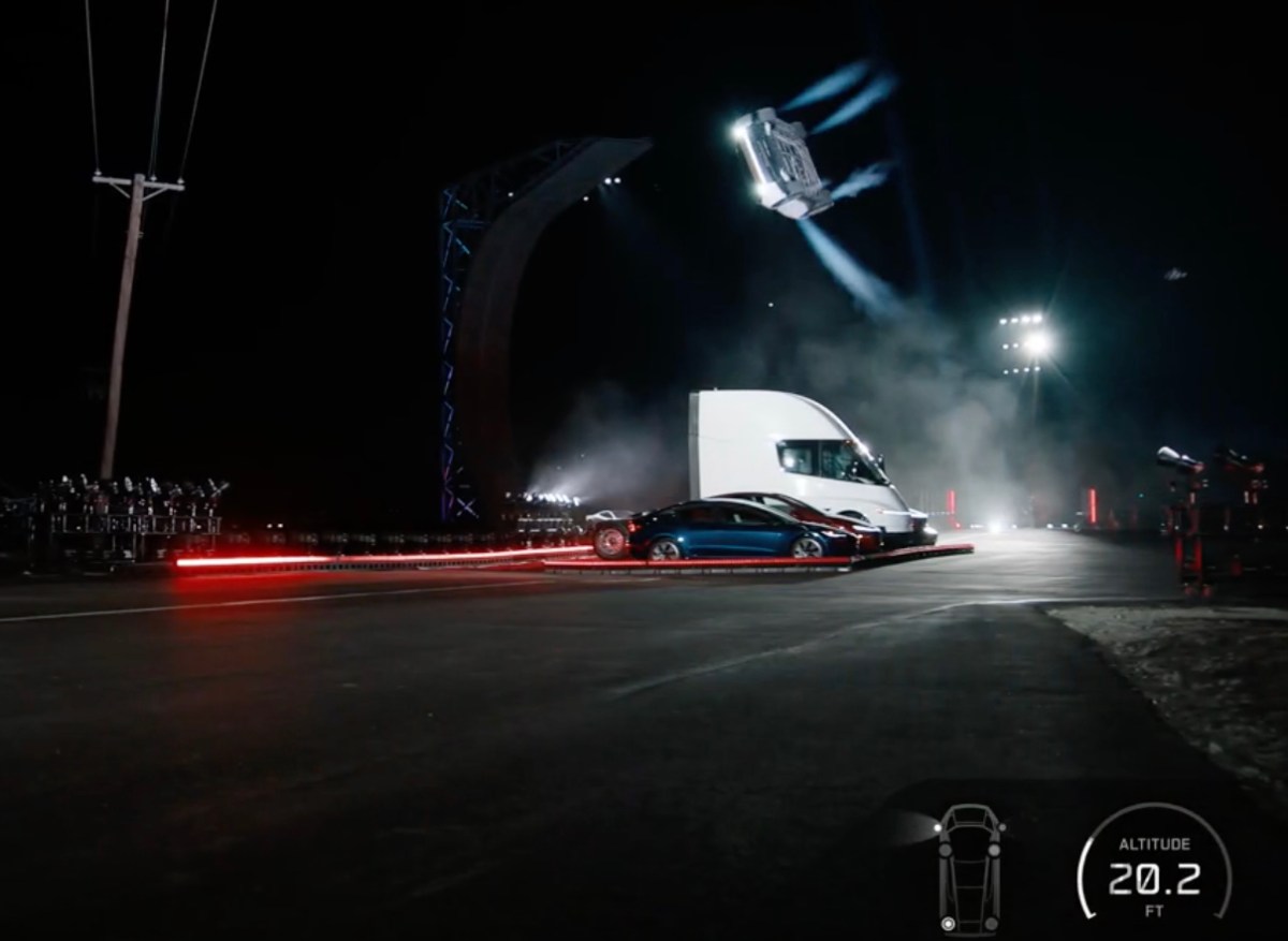 Tesla reveals next-generation Roadster with SpaceX thrusters