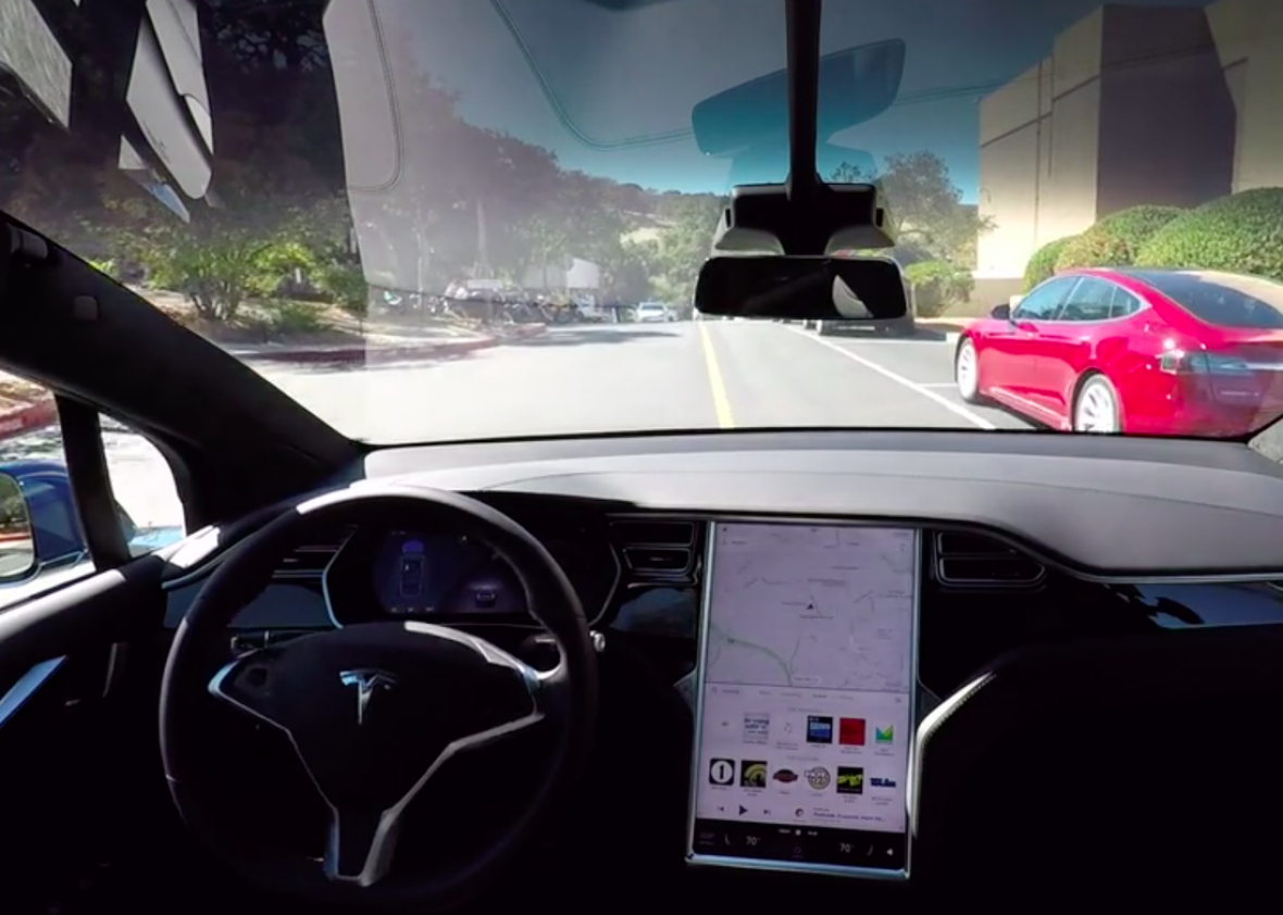Tesla says all new cars have hardware for full self-driving