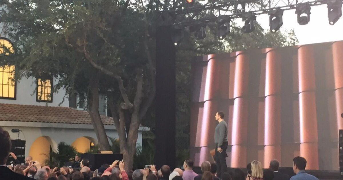 Tesla and SolarCity unveil glass Solar Roof tiles and Powerwall 2