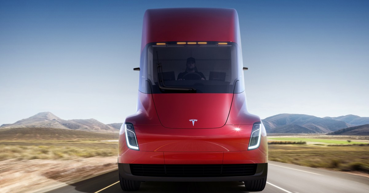 Tesla unveils Semi truck and new Roadster